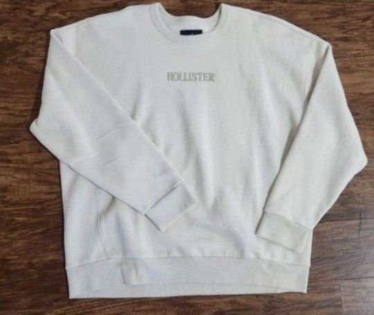 New Hollyster Men Crew Sweatshirt XXL