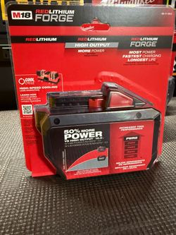 M18 18V Lithium-Ion REDLITHIUM FORGE HD 12.0 Ah Battery Pack , new $180 each