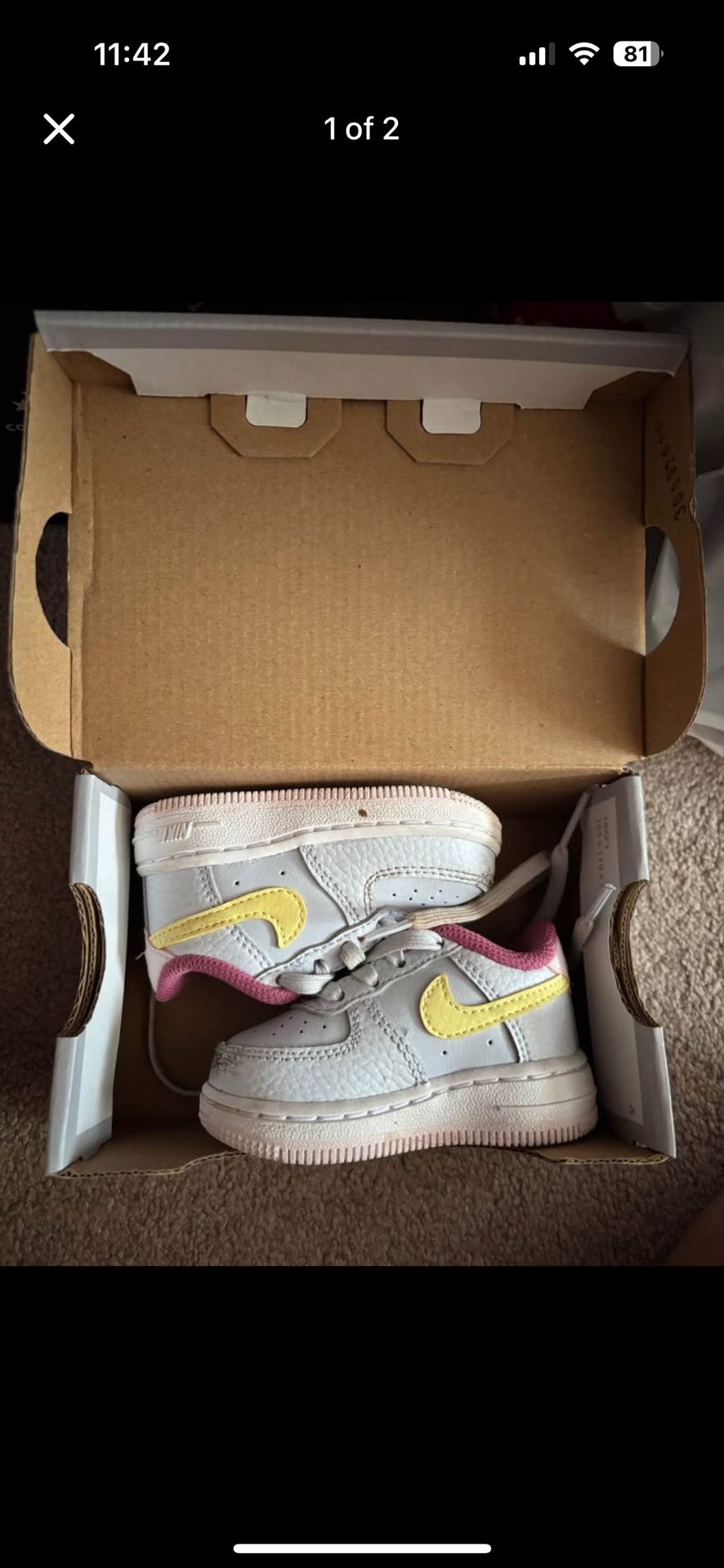 Toddler Nike Shoes 3c