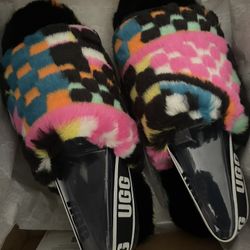 Ugg Fluff Slide Yeah Multi Colored