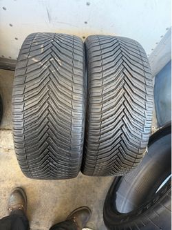 2 tires 235-45-20 Michelin good condition $120 for both mounted and balanced