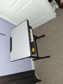 Desk and chair
