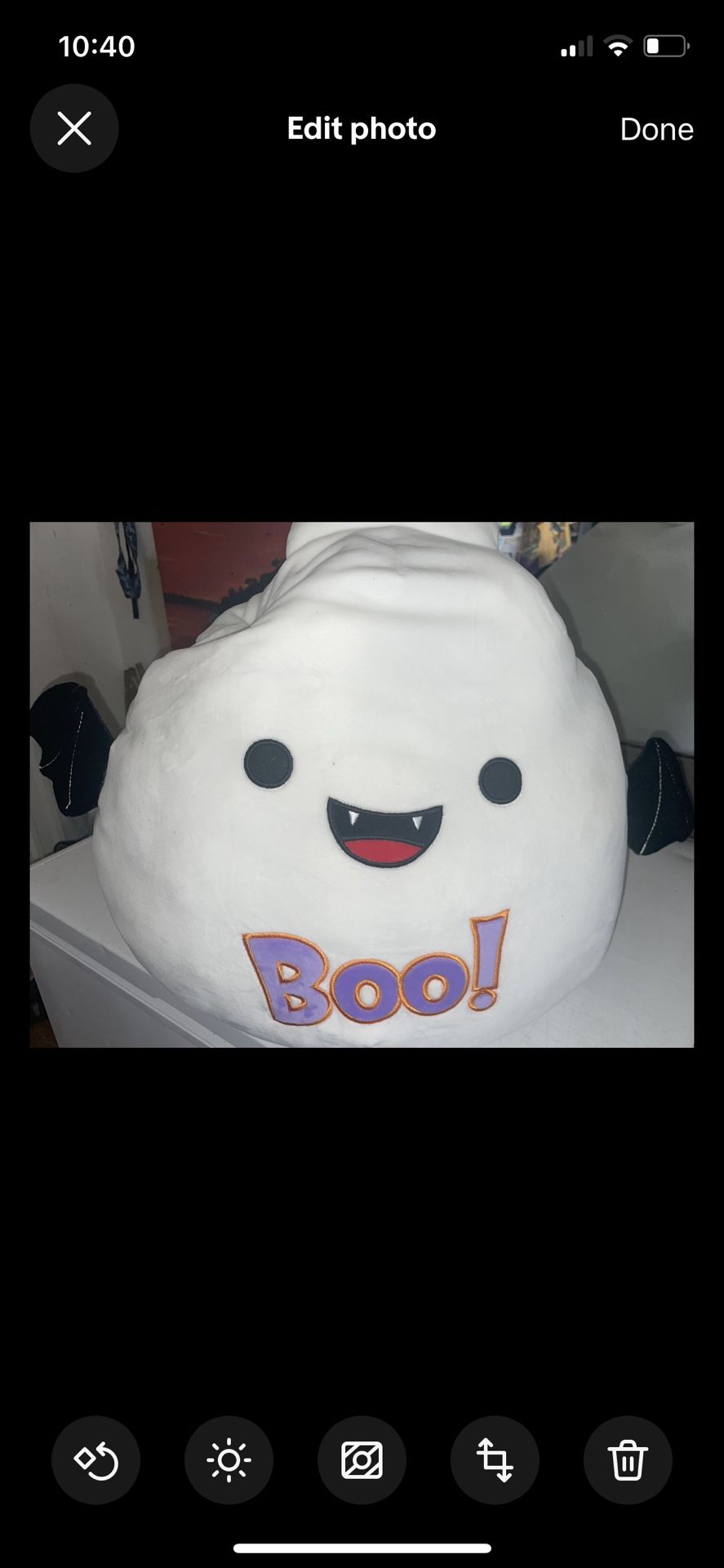 2021 24? Grace The Ghost Squishmallow Halloween Spooky Ghost With Bat Wings