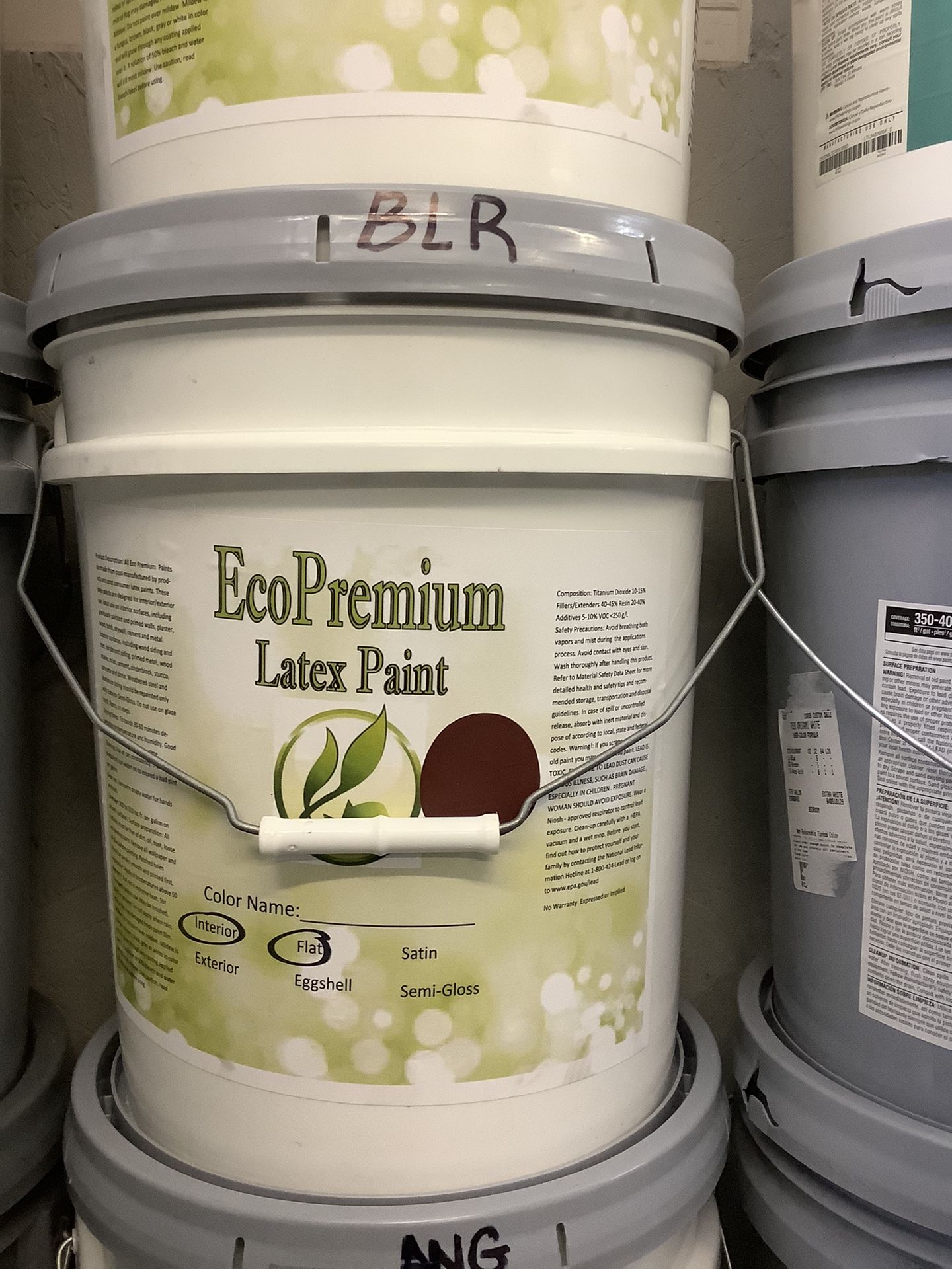5 Gallons of Interior Paint ( Ruby Dusk )