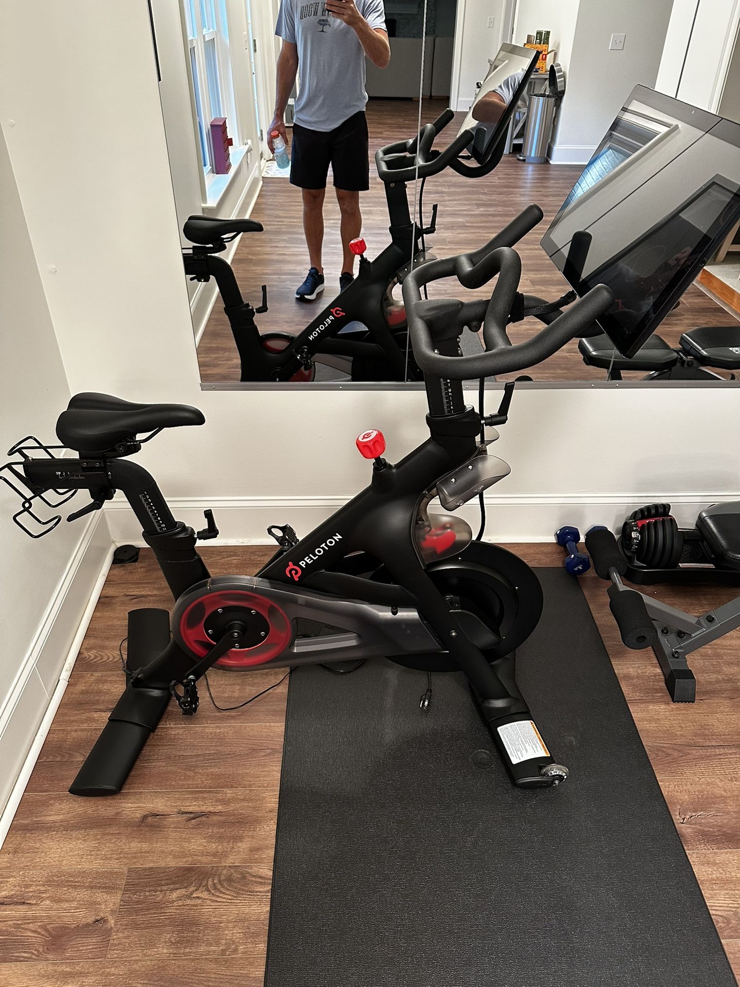 Peloton Bike With Shoes 