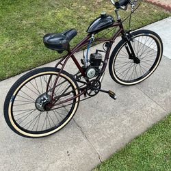 Motorized beach cruiser