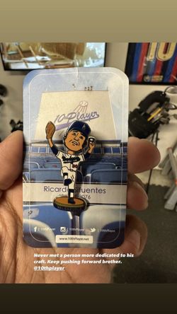Fernando Valenzuela Bobblehead pin