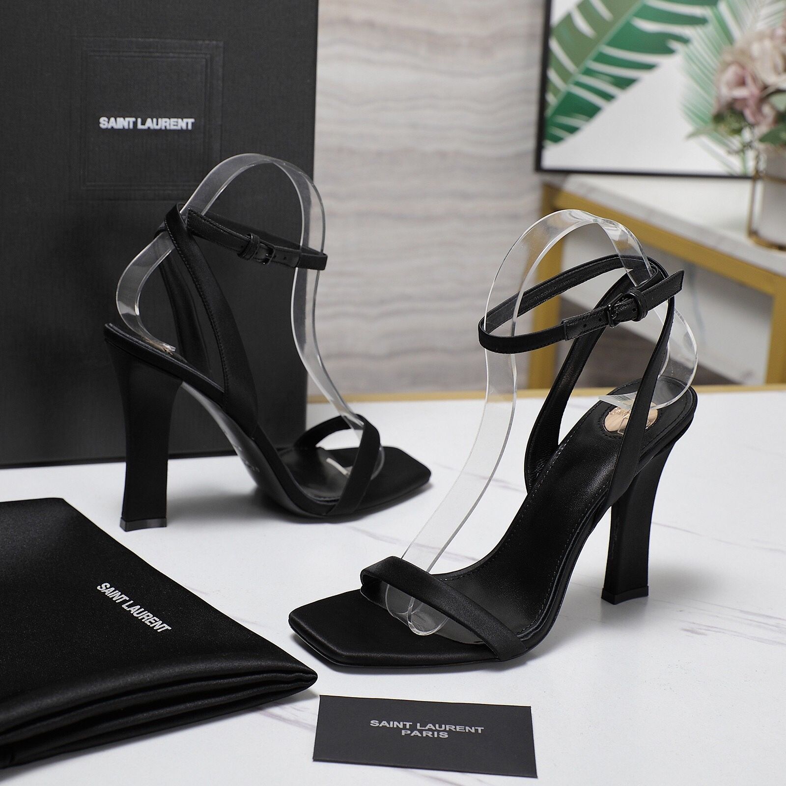 YSL Women’s Shoe With Box 2025 New