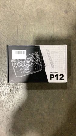 Haute42 Arcade Stick P12, All-Button Arcade Controller for Switch, PC, PS4, PS3, Steam Deck