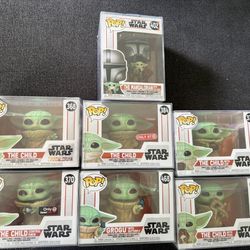 Baby Yoda/grogu/the Child Funko Pop