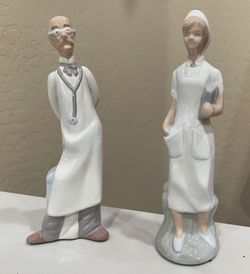 Dr And Nurse Figurines