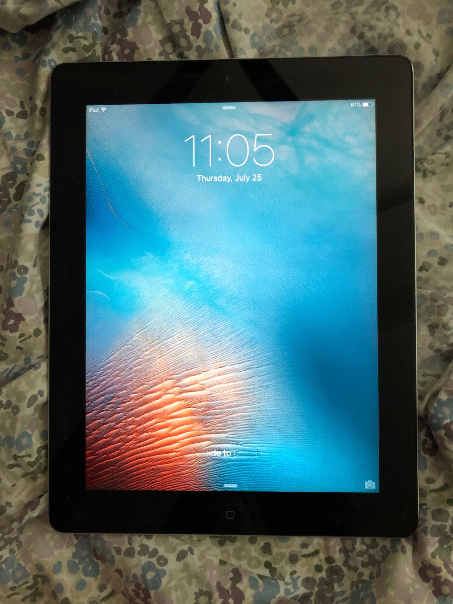 IPad Model A1395 - 16gB. WiFi