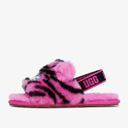 UGG FLUFF YEAH TIGER STUFFIE SLIDES