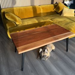 Acacia Wood Coffee Table