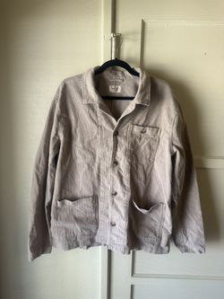 Marine Layer Beige Shirt Jacket