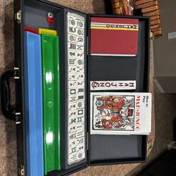 70s Japanese MAH-JONGG board Game 