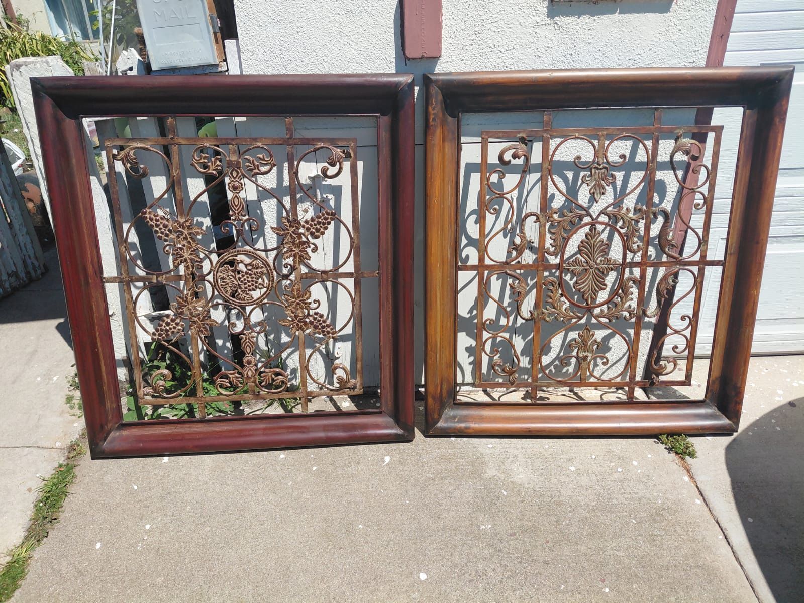 Wall Decor Set Of 2 Large Pieces 