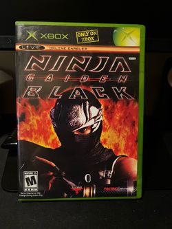 Ninja Gaiden black CIB