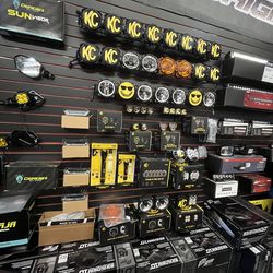 Aftermarket off-roading accessories and upgrades