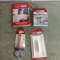 Cake Boss bundle 4 pieces
