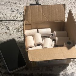 Square Terminal With Receipt Paper