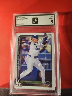 2025 Topps Series 1 Shohei Ohtani #1 EJE 9 MT.