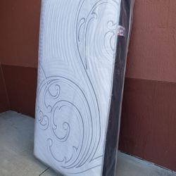 NEW TWIN MATTRESS. Bed frame is not available. Take it home the same day 👍