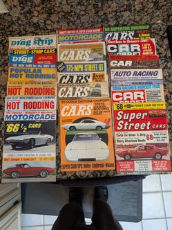 1960s Vintage Car Magazines (17)