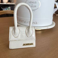 Jacquemus White Micro Bag