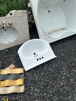 Small sink.