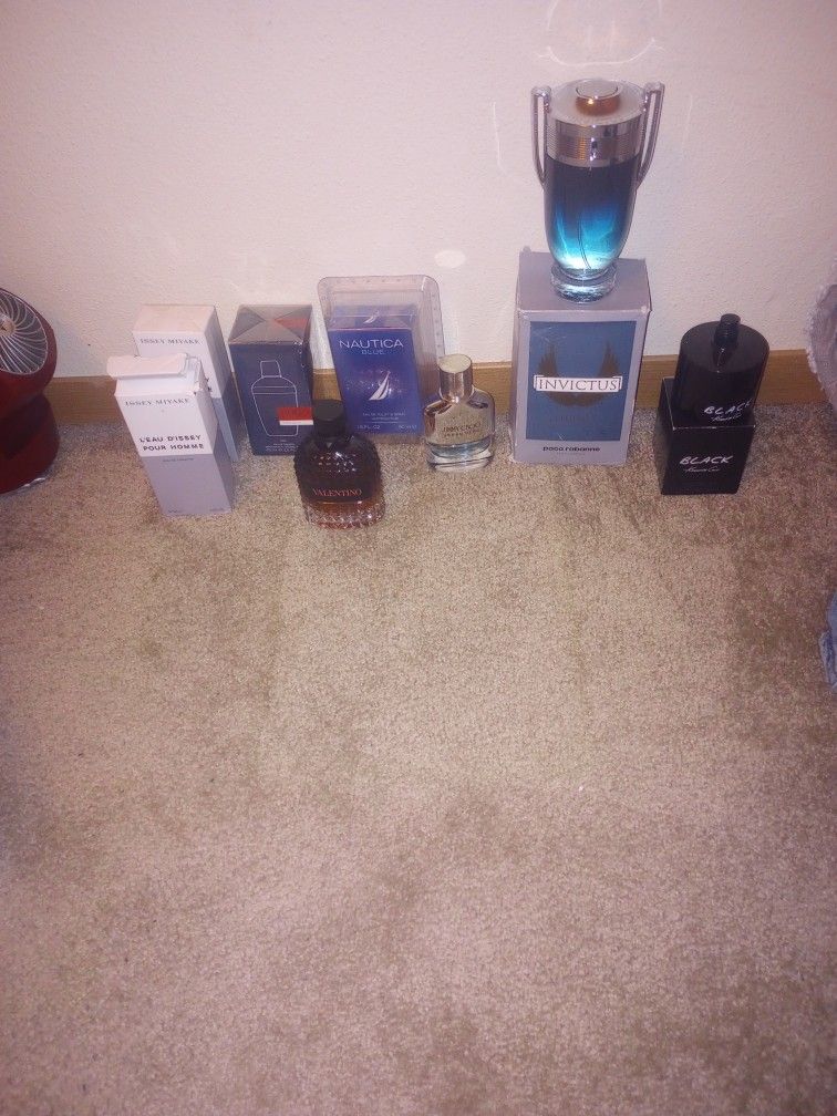 Brand New Mens Colognes 8 Different Kinds