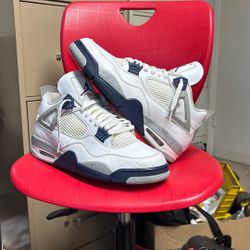 Jordan 4 Blue Midnight Navy Size 12