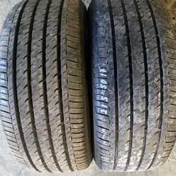 Pair Tires 215 50 17
