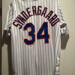 Majestic New York Mets Syndergaard Baseball Jersey Men’s Large 