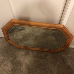Oak Frame Mirror 
