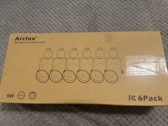 Arcfox 9W H Type Track Lightning Heads