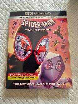 4K BLURAY SPIDERMAN ACROSS THE SPIDER-VERSE