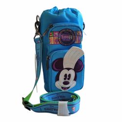 NEW Limited Edition Disney Parks Lug Huggie Water Bottle holder crossbody