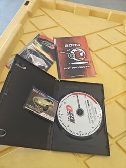 Initial D Tokyopop DVD Battle 01 + Skyline GT-R Trading Card Anime