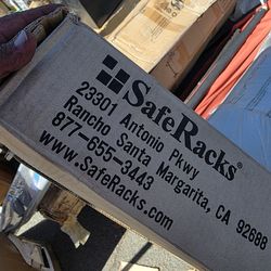 SafeRacks 5 -Tier Heavy Duty Silver Metal Storage