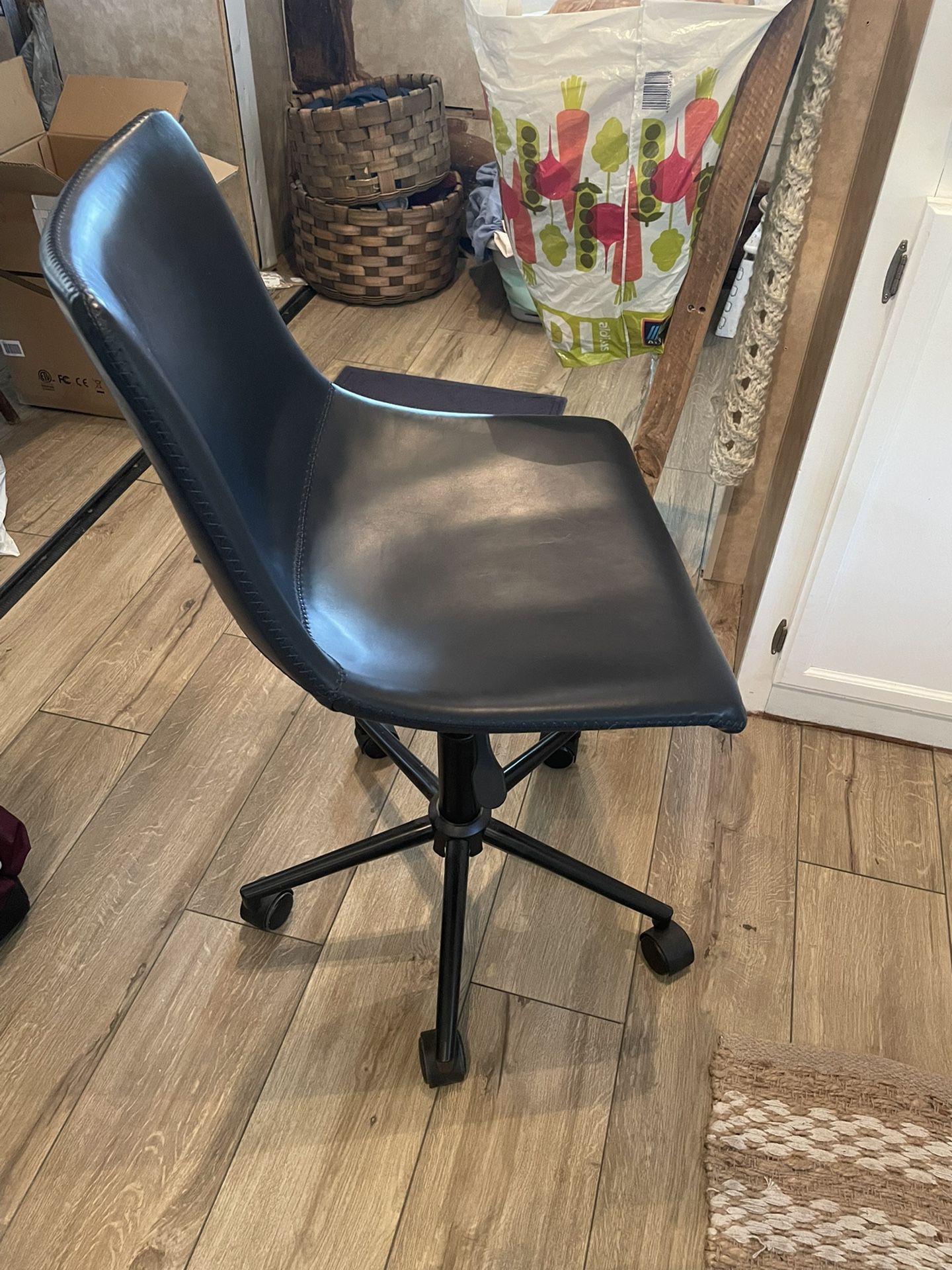 Navy Blue Office Chair 