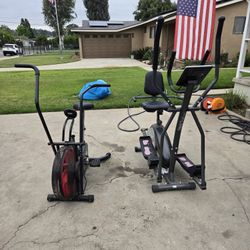 Fan Bike And Elliptical 
