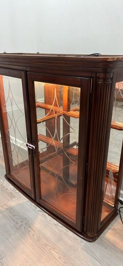 Large Vintage Display Cabinet
