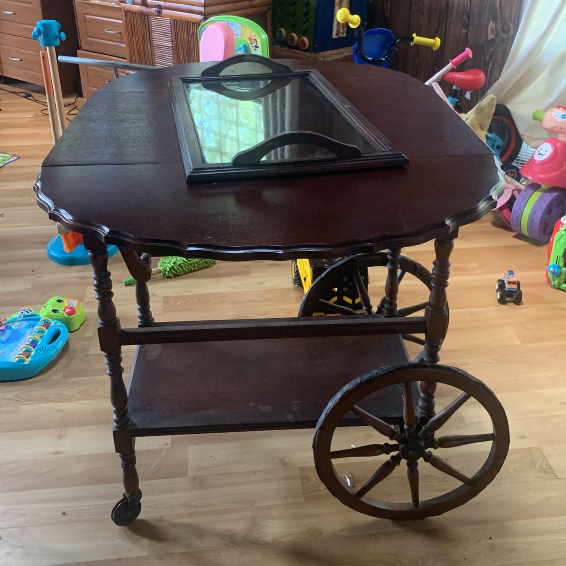 Antique Sewing Table Over 100 Years old. 