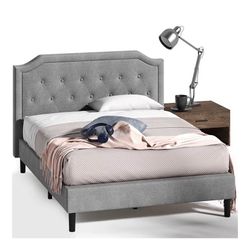 Upholstered Queen Platform Bed