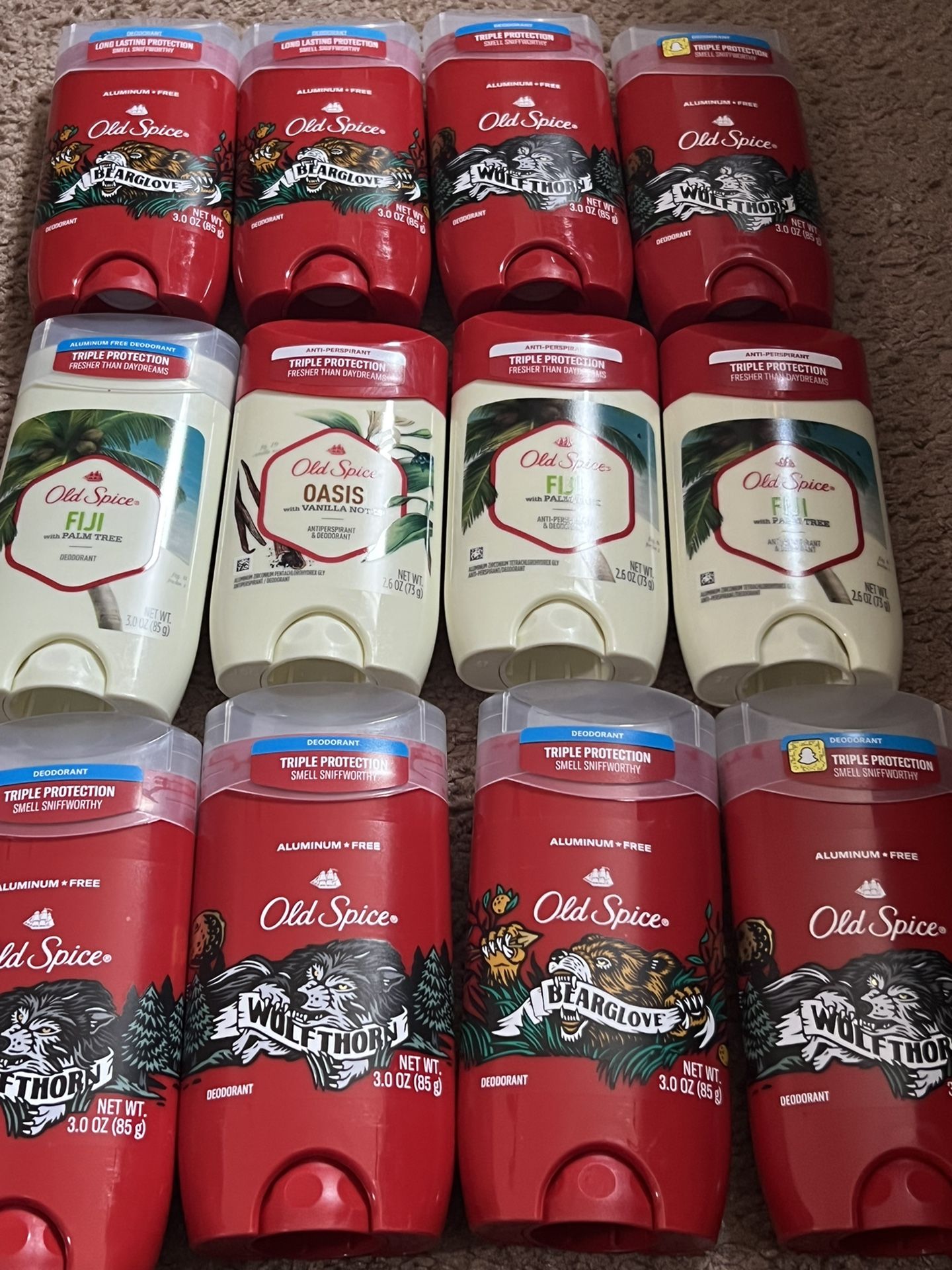 Mens Old Spice Deodorant $2 Each