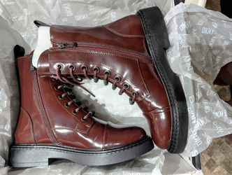 DKNY Malaya-lace Up Boot