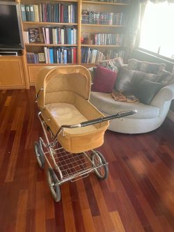 Vintage Brio Baby Buggy