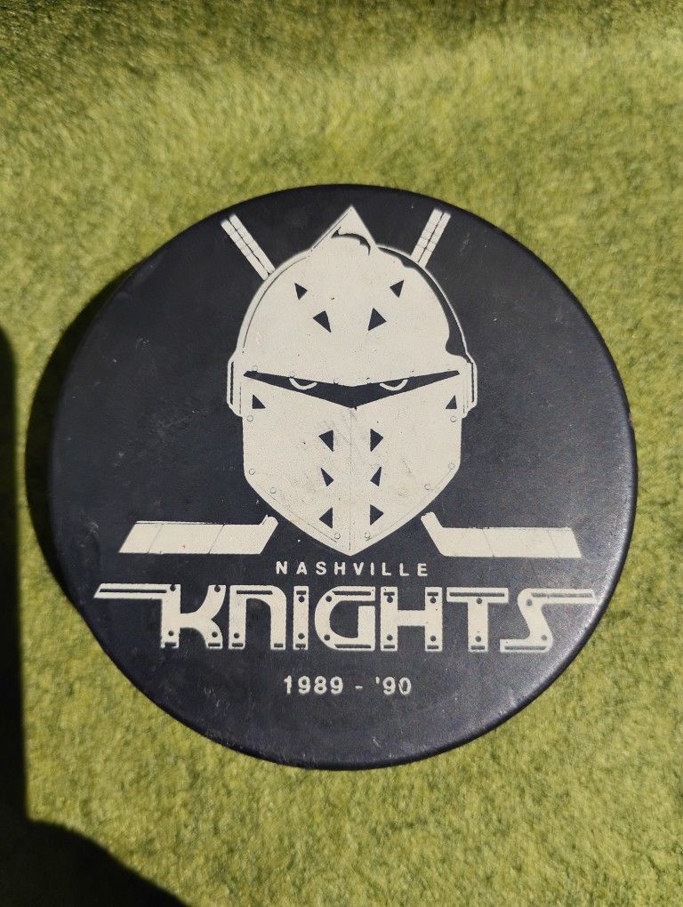 Nashville Knights Hockey Puck