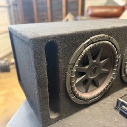 Almost New 2 12 inch subwoofer”